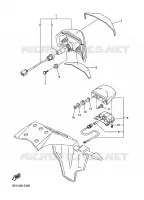 ACHTERLICHT voor Yamaha FZ1 FAZER 2010