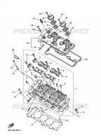 CILINDERKOP voor Yamaha FZ1 FAZER 2010