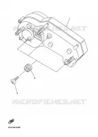 TELLERSET voor Yamaha FZ1 FAZER 2010
