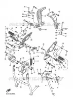 STANDAARD / VOETSTEUN voor Yamaha FZ1 FAZER 2010