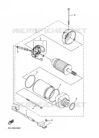 STARTMOTOR voor Yamaha FZ1 FAZER 2010