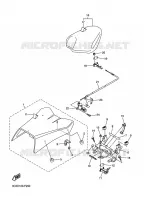 SELLE voor Yamaha FZ1 FAZER 2010