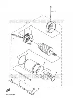 STARTMOTOR voor Yamaha FZ1 FAZER 2010