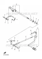 SCHAKEL STANG / PEDAAL voor Yamaha FZ1 FAZER ABS 2010