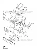 ACHTERBRUG voor Yamaha FZ1 FAZER ABS 2010