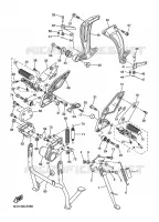 STANDAARD / VOETSTEUN voor Yamaha FZ1 FAZER ABS 2010