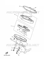 TELLERSET voor Yamaha TDM 900 2010