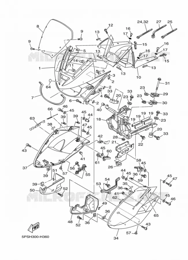 KAP 1 Yamaha MOTO 900 2010 TDM  TDM900