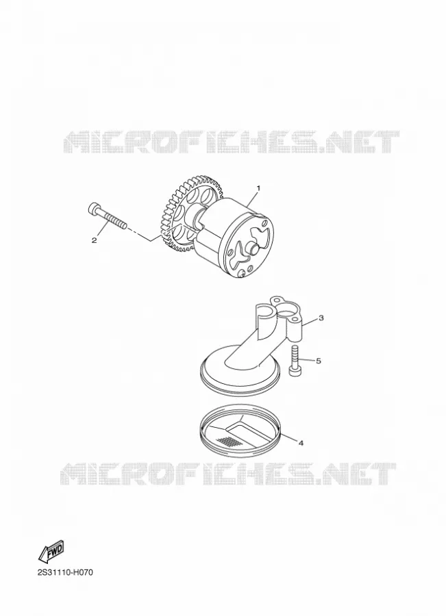 OLIEPOMP Yamaha MOTO 1700 2010 VMAX  VMX17