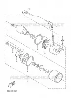 STARTMOTOR voor Yamaha VP250 2010