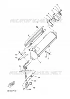 UITLAAT voor Yamaha VP250 2010