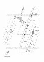 VOORVORK 2 voor Yamaha VP250 2010