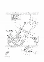 FRAME voor Yamaha VP250 2010