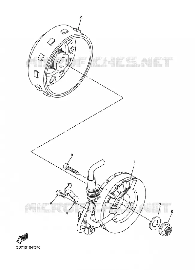 DYNAMO Yamaha MOTO 250 2010 WRX  WR250X