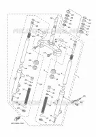 VOORVORK voor Yamaha CYGNUS X 2010