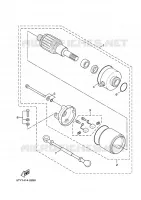 STARTMOTOR voor Yamaha CYGNUS X 2010