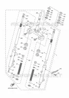 VOORVORK voor Yamaha CYGNUS X 2010