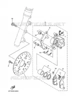 REMKLAUW VOOR voor Yamaha XC125E 2010