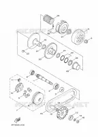 STARTMOTOR KOPPELINGS voor Yamaha XC125E 2010