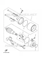 STARTMOTOR voor Yamaha XC125E 2010
