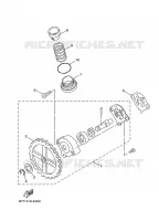 OLIEPOMP voor Yamaha XC125E 2010