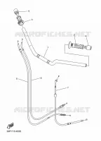 STUUR / KABEL voor Yamaha XJ6 DIVERSION F 2010