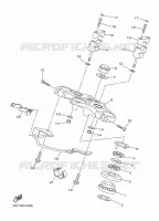 STUUR voor Yamaha DIVERSION 600 F 2010