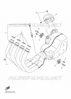 UITLAAT voor Yamaha DIVERSION 600 F 2010