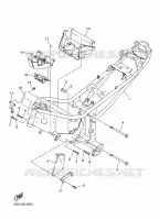 FRAME voor Yamaha XJ6 N ABS 2010