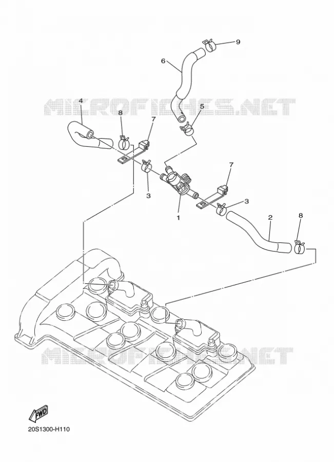 AIR INDUCTION SYSTEM AIS Yamaha MOTO 600 2010 XJ6  XJ6NA