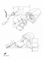 ACHTERLICHT voor Yamaha XJ6 DIVERSION ABS 2010