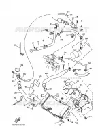 RADIATEUR / SLANG voor Yamaha TMAX 500 ABS 2010