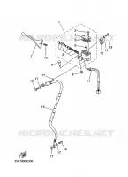 REMPOMP VOOR voor Yamaha XTR 660 2010