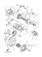 STARTMOTOR KOPPELINGS voor Yamaha XTR 660 2010
