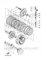 STARTMOTOR KOPPELINGS voor Yamaha XTR 660 2010