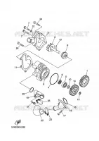 WATERPOMP / SLANGEN voor Yamaha XTR 660 2010