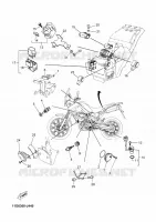 ELECTRISCH 2 voor Yamaha TENERE 660 2010
