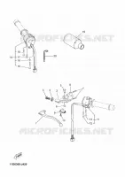 STUURSCHAKELAAR / HEVEL voor Yamaha TENERE 660 2010
