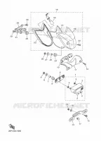 ACHTERLICHT voor Yamaha MIDNIGHT STAR 950 2010