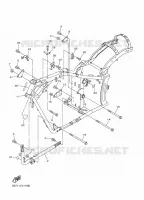 FRAME voor Yamaha MIDNIGHT STAR 950 2010