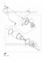 STARTMOTOR voor Yamaha MIDNIGHT STAR 950 2010