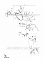 ACHTERLICHT voor Yamaha MIDNIGHT STAR 950 2010