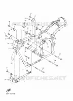 FRAME voor Yamaha MIDNIGHT STAR 950 2010