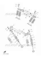 KLEPPEN voor Yamaha MIDNIGHT STAR 950 2010