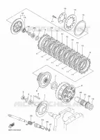 STARTMOTOR KOPPELINGS voor Yamaha MIDNIGHT STAR 950 2010