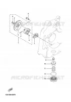 OLIEPOMP voor Yamaha YP250R 2010
