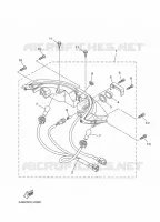 ACHTERLICHT voor Yamaha MAJESTY 400 2010
