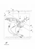 ACHTERLICHT voor Yamaha MAJESTY 400 2010