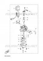 CARBURATEUR  voor Yamaha YQ50 2010