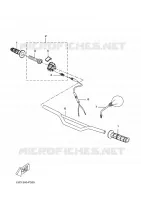 STUUR / KABEL voor Yamaha DT50RSM X-LIMIT S.M 2011